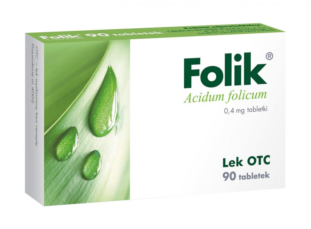 Polfa Folik 0,4mg 90 szt.