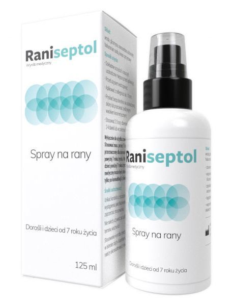 NATUR PRODUKT Raniseptol spray na rany 125 ml | DARMOWA DOSTAWA OD 199 PLN!