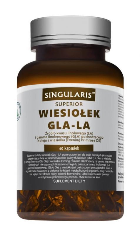 ACTIVEPHARM LABS SP. Z O.O. SP.K. ACTIVEPHARM LABS SP Z O.O SP.K Singularis Superior Wiesiołek GLA-LA 60 kapsułek