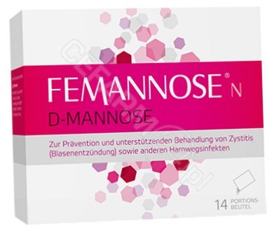 Klosterfrau Femannose N, na zakażenia układu moczowego, 14 saszetek