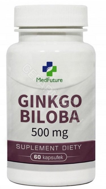 MedFuture Ekstrakt z miłorzębu japońskiego - 500 mg