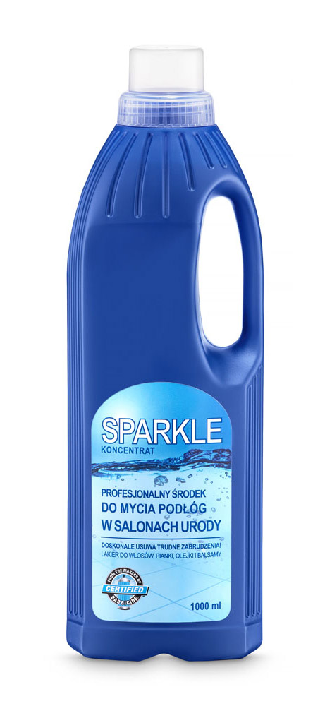 Barbicide Sparkle, koncentrat do usuwania trudnych zabrudzeń z podłóg, 1000ml