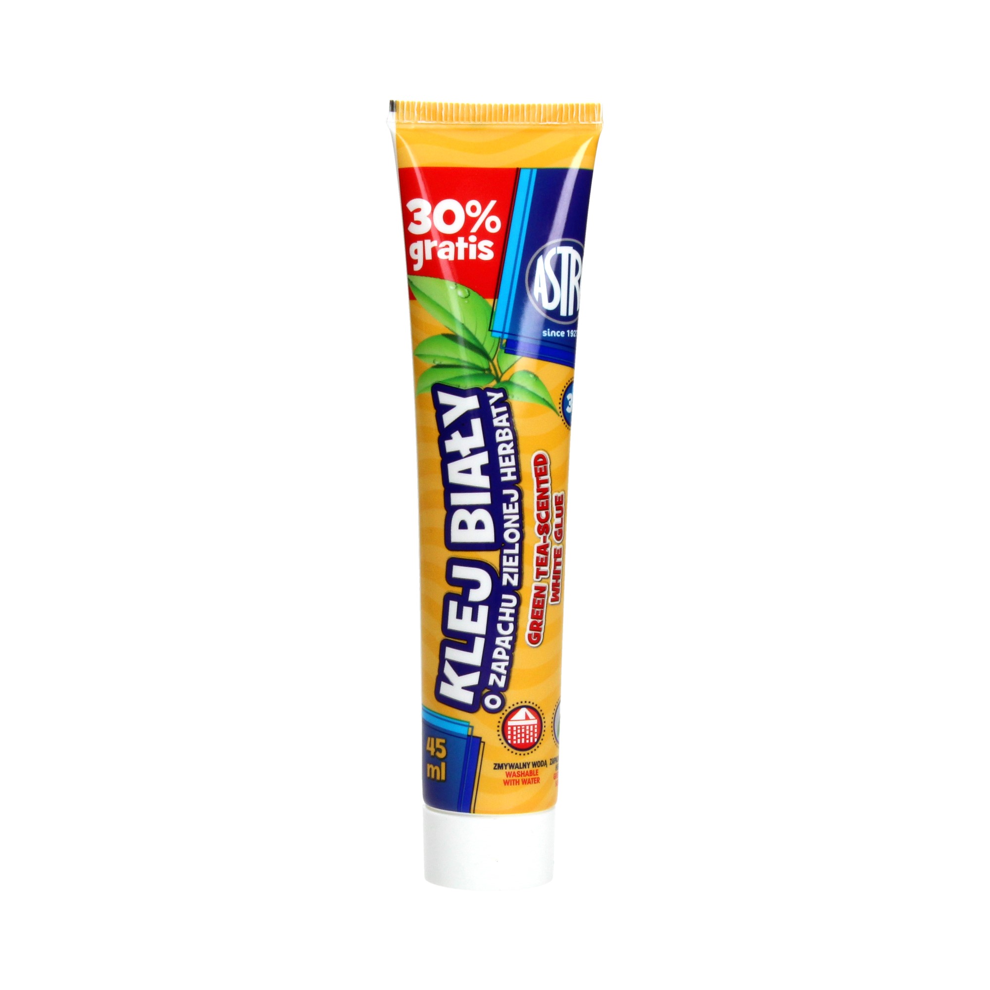 Astra Klej szkolny 45ml Zapach zielony Her Tub Disp A 16
