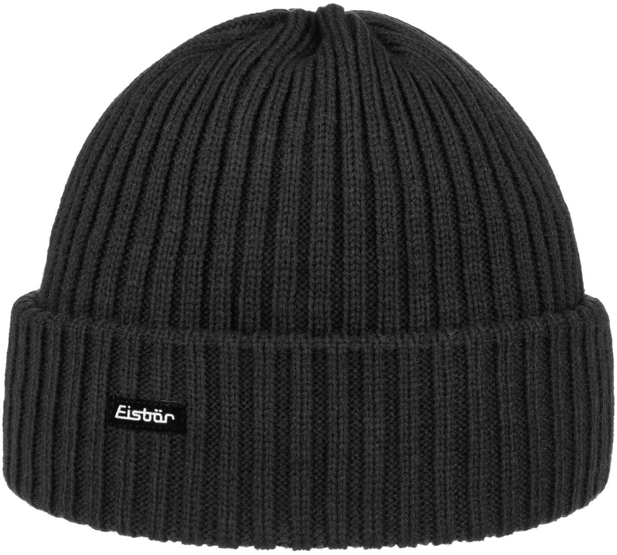 Czapka Ripp by Eisbär, czarny, One Size