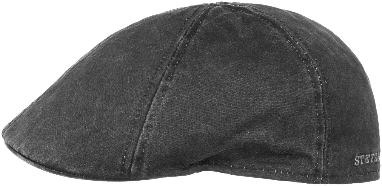 Płaski Kaszkiet Level by Stetson, czarny, M (56-57 cm)