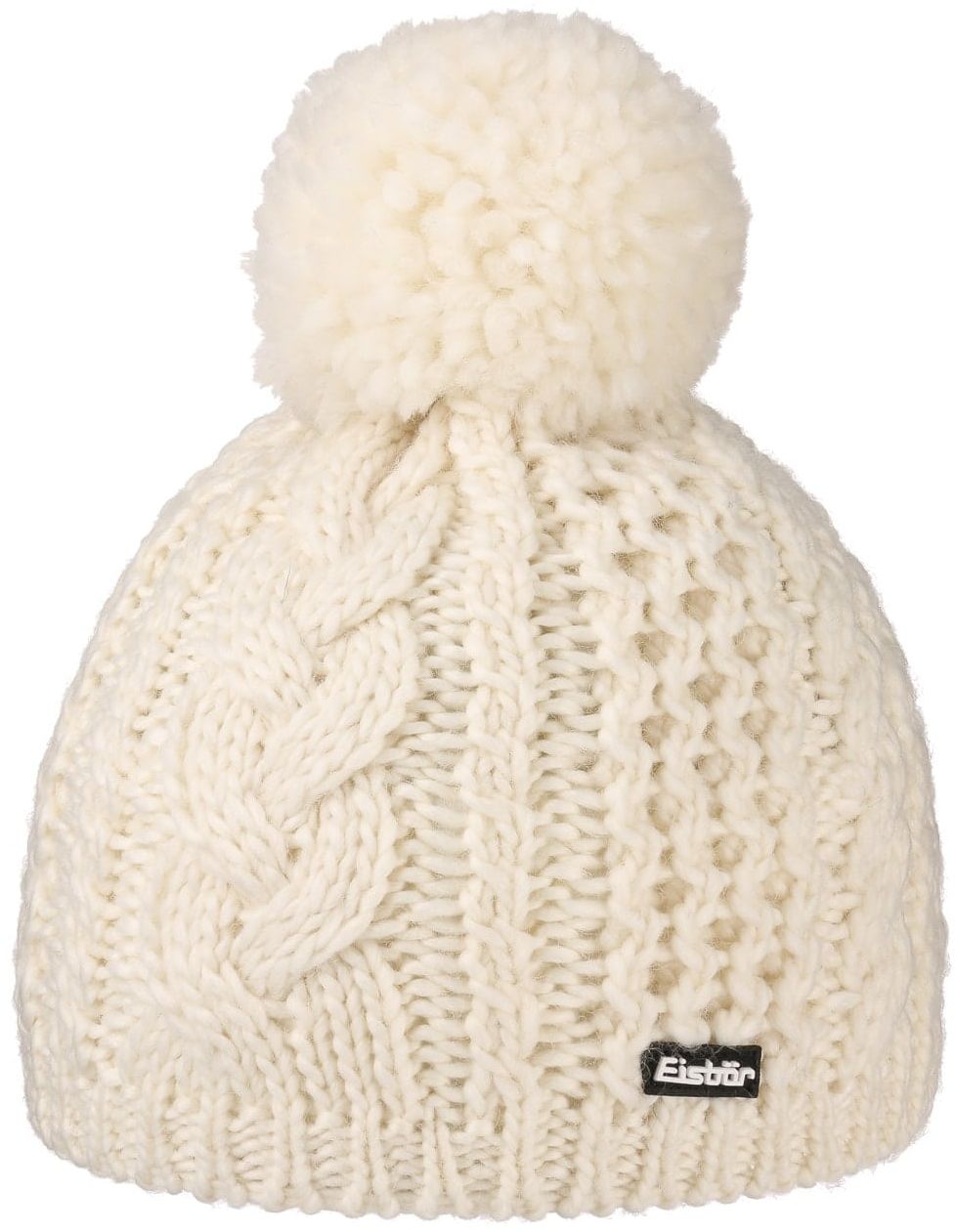 Czapka z Pomponem Antonia by Eisbär, biały, One Size