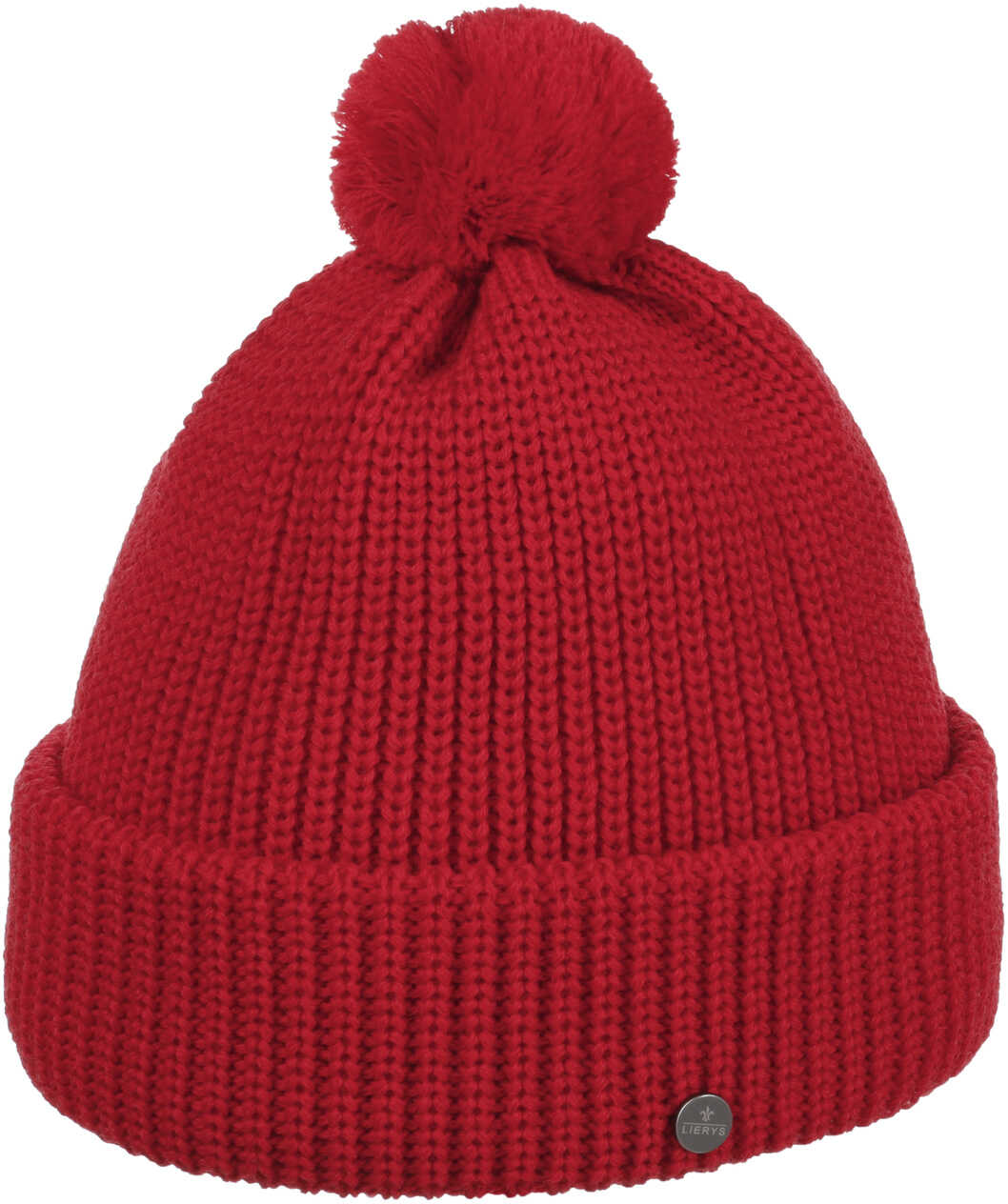 Czapka z Pomponem Navigat by Lierys, czerwony, One Size