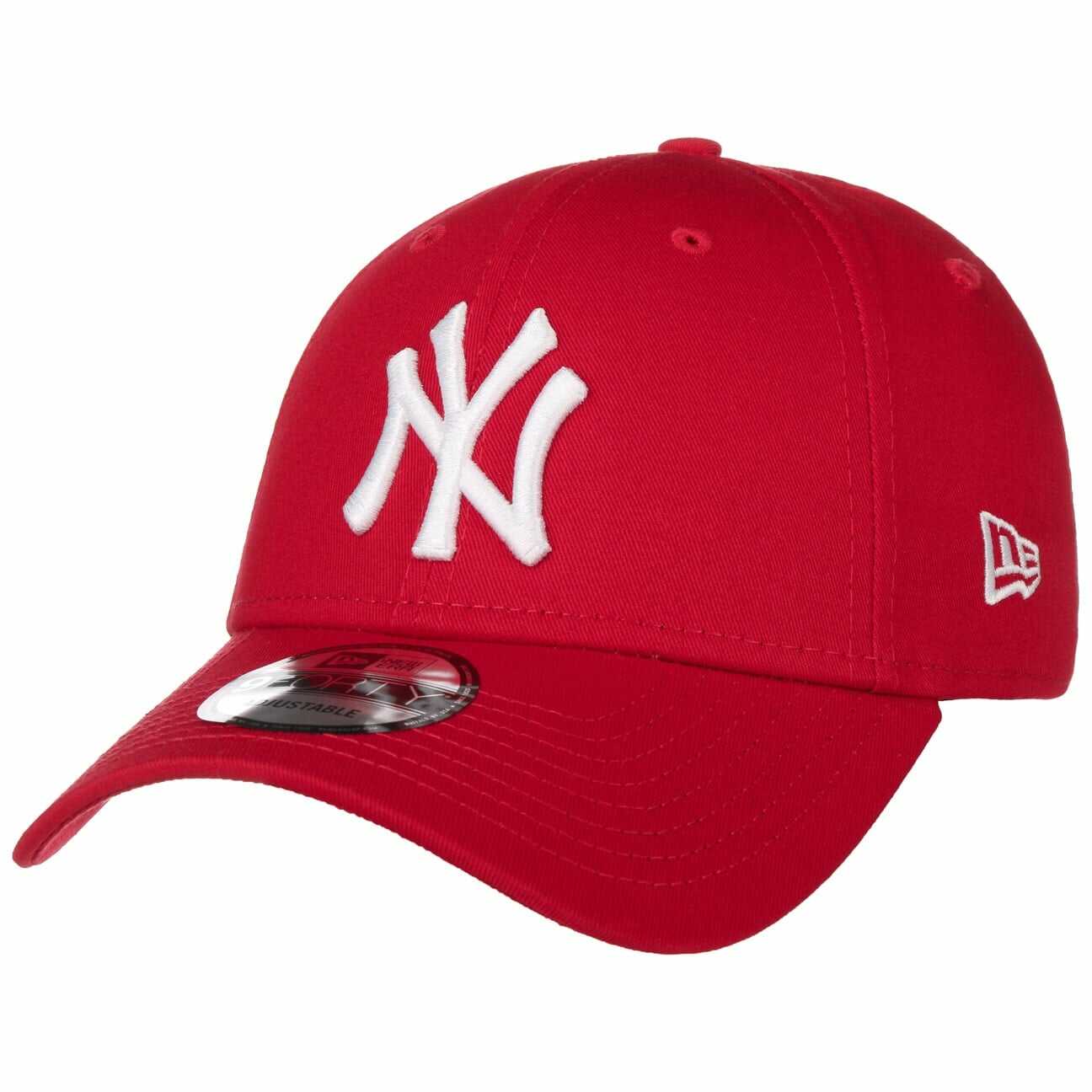 Czapka 9Forty League Basic Yankees by New Era, czerwony, One Size