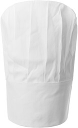 Czapka Kucharska Sicilia, biały, One Size