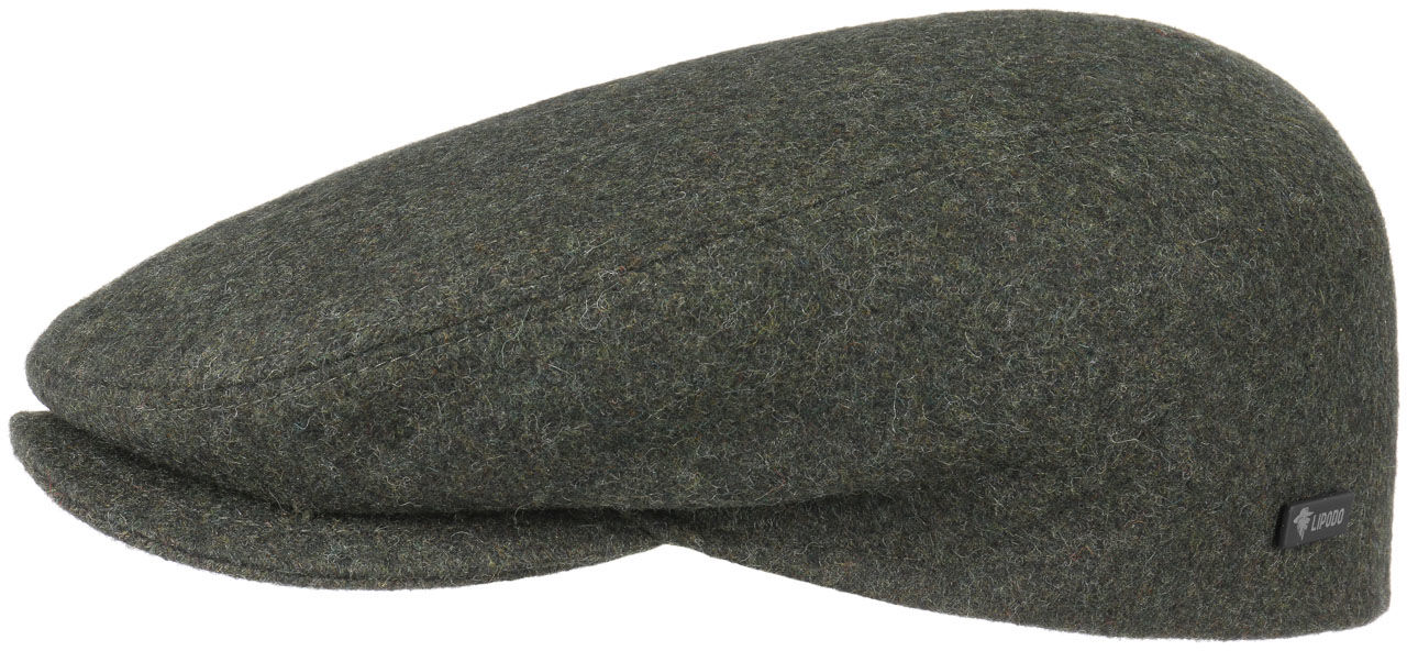 Płaski Kaszkiet Sport by Lipodo, oliwkowy, 55 cm