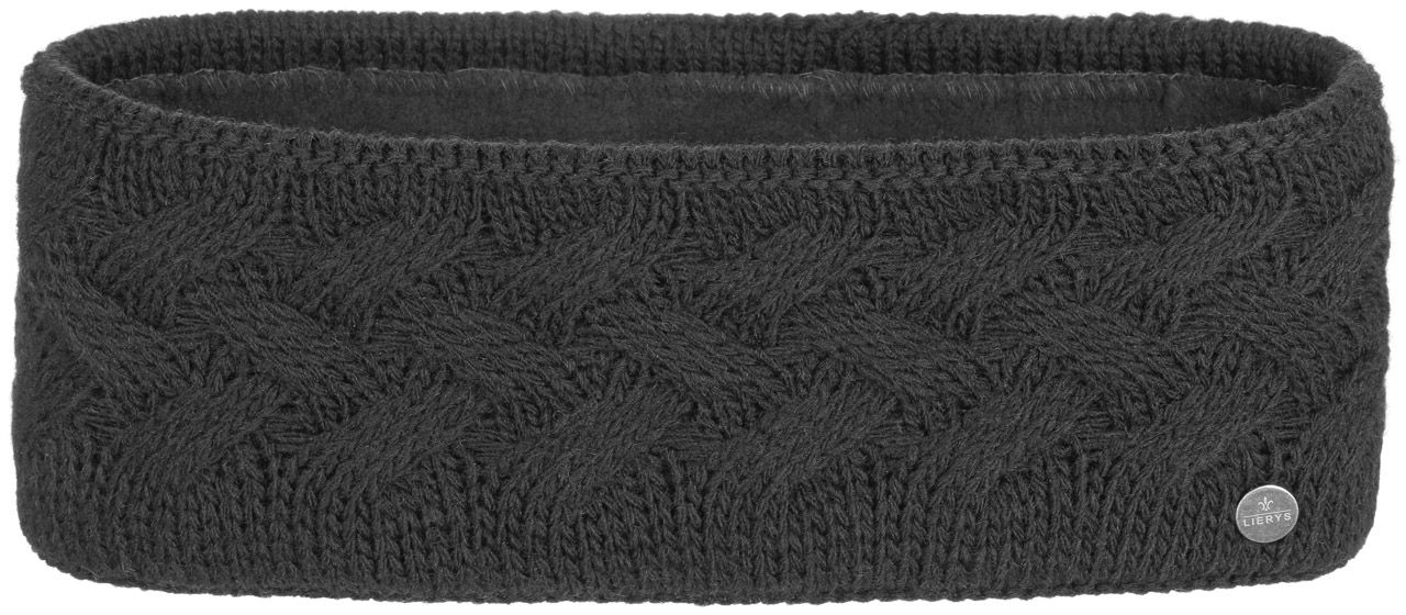 Opaska na Czoło Fauske by Lierys, czarny, One Size
