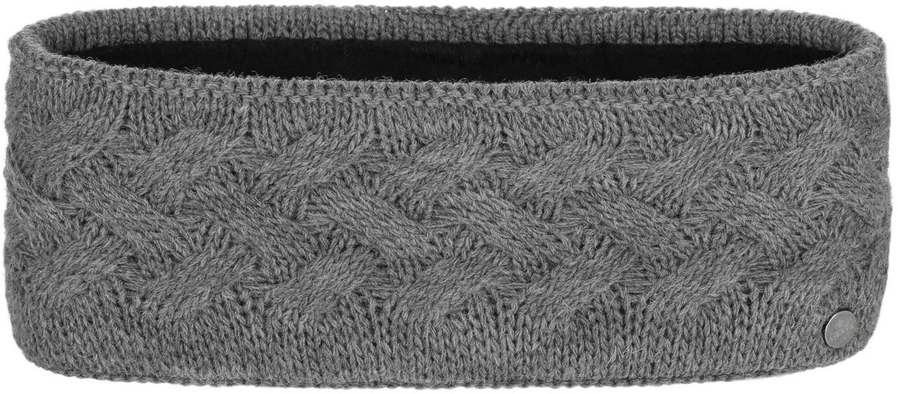 Opaska na Czoło Fauske by Lierys, szary, One Size