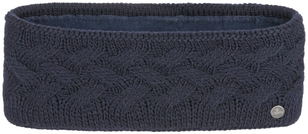 Opaska na Czoło Fauske by Lierys, ciemnoniebieski, One Size