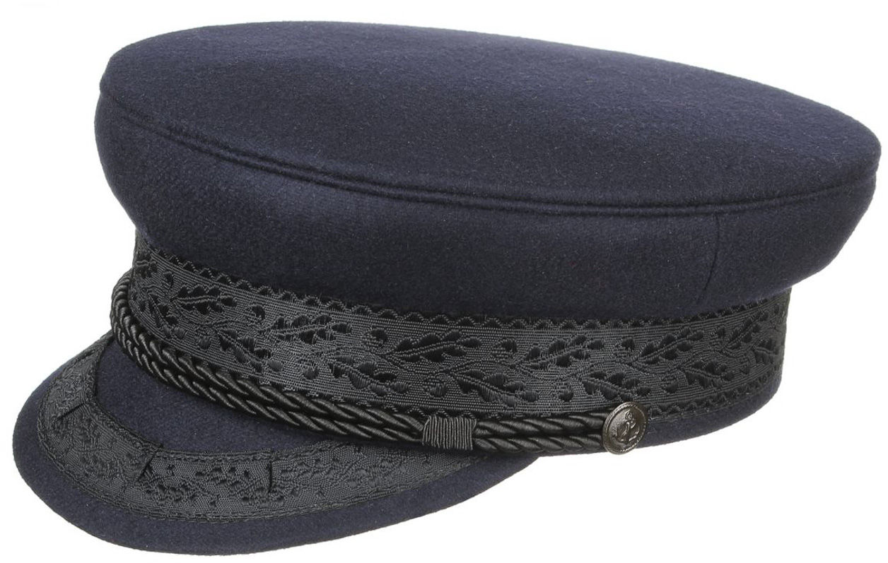 Czapka Prinz Heinrich by Hammaburg, niebieski, 62 cm