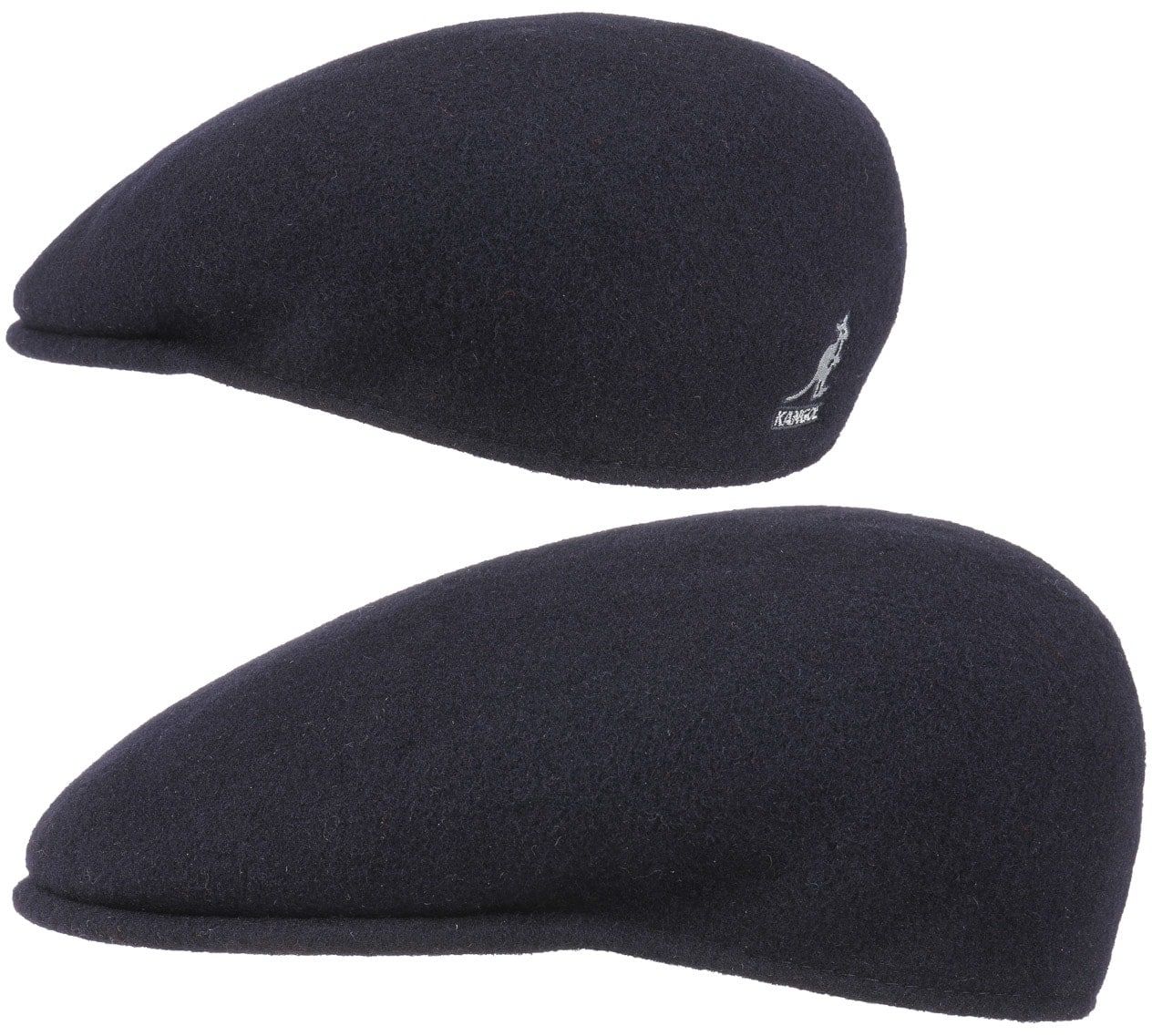 Płaski Kaszkiet 504 by Kangol, niebieski, L (58-59 cm)
