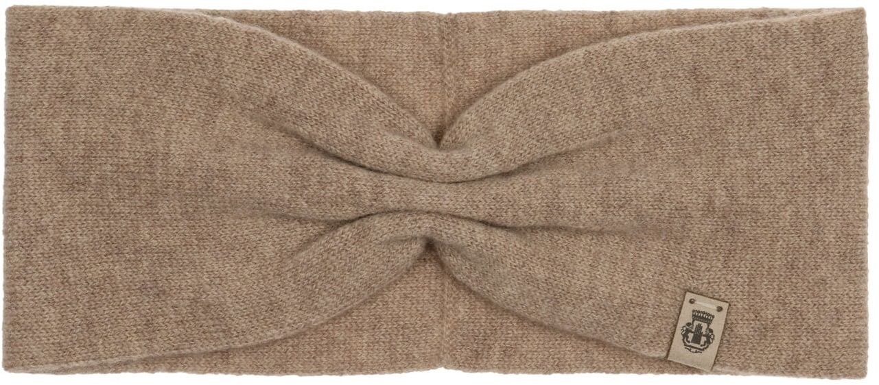 Opaska na Czolo Pure Cashmere by Roeckl, beżowy, One Size