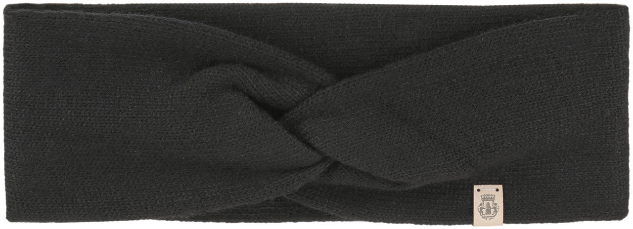 Opaska na Czoło z Kaszmirem by Roeckl, czarny, One Size