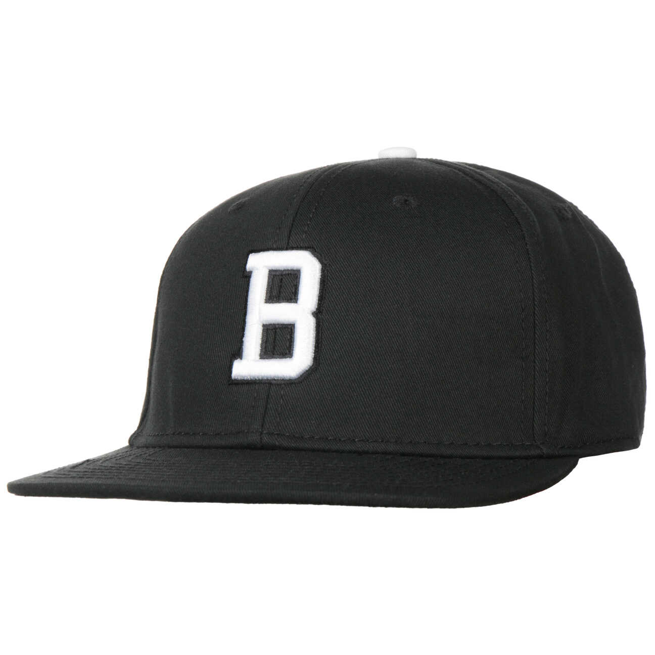 Czapka Snapback Letter B, czarny, One Size