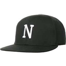 Czapka Snapback Letter N, czarny, One Size