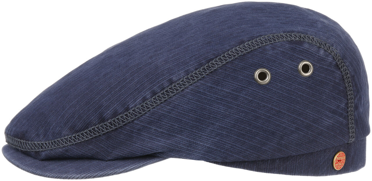 Płaski Kaszkiet Franky Sun Protect by Mayser, ciemnoniebieski, 56 cm