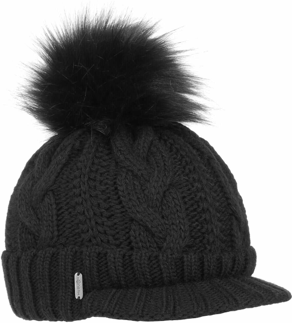 Czapka Britta Cable Knit by McBURN, czarny, One Size