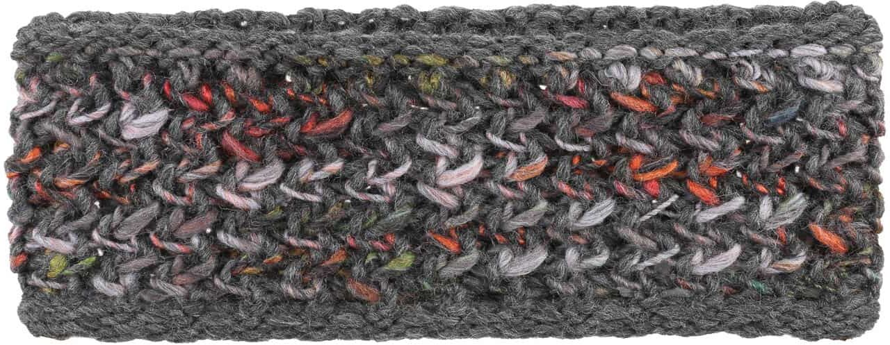 Opaska na Czoło Pavone by bedacht, antracytowy, One Size
