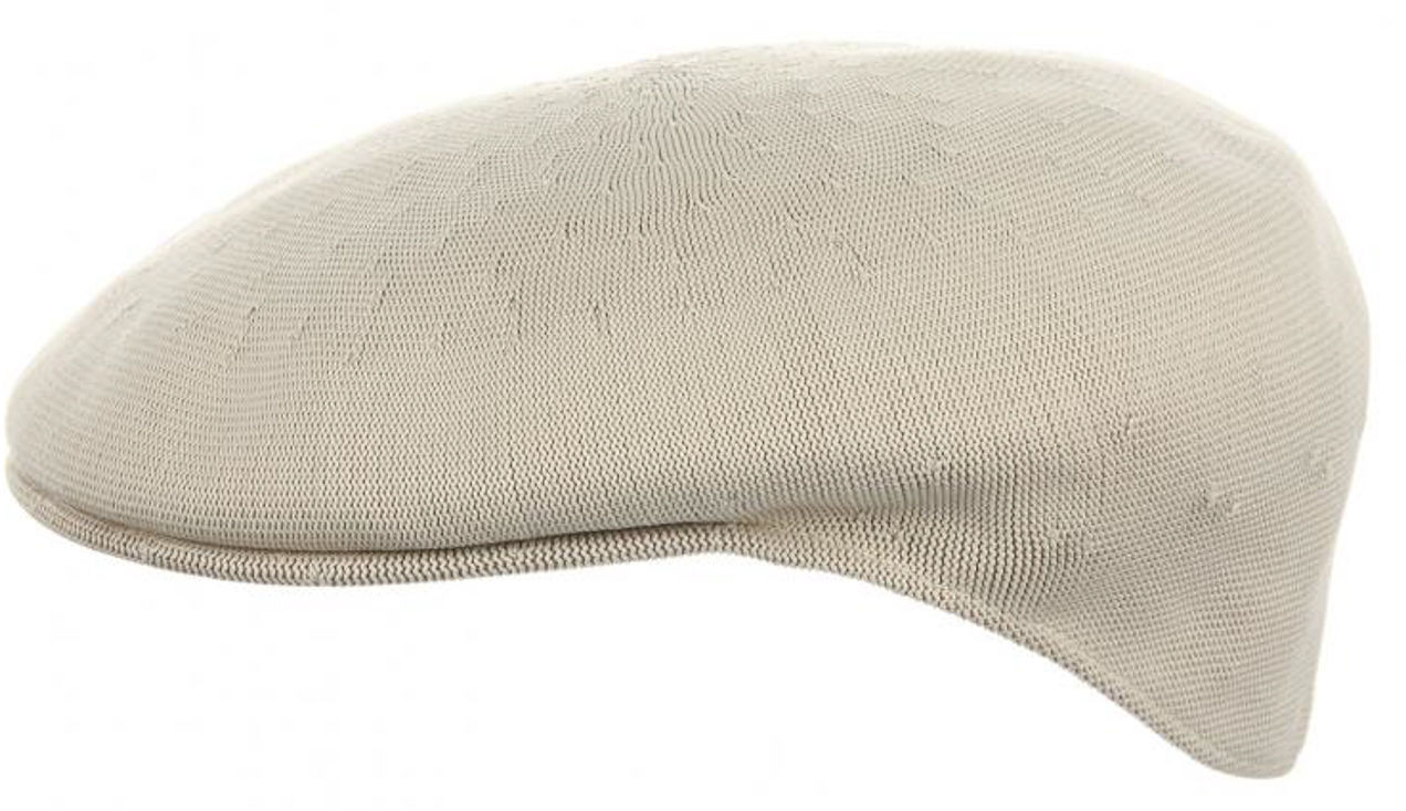 Płaski Kaszkiet 504 Tropic by Kangol, beżowy, XL (60-61 cm)