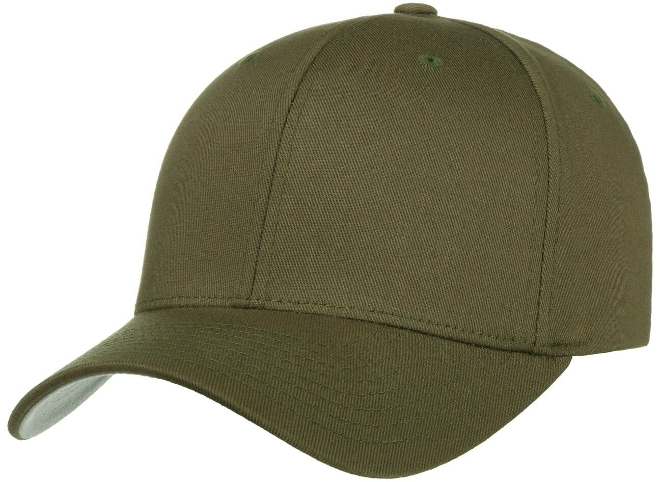 Czapka Spandex Flexfit, oliwkowy, S/M (54-57 cm)