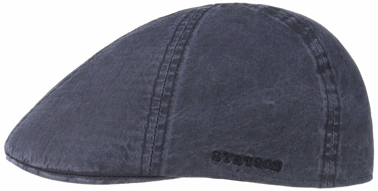 Płaski Kaszkiet Texas Organic Cotton by Stetson, niebieski, M (56-57 cm)