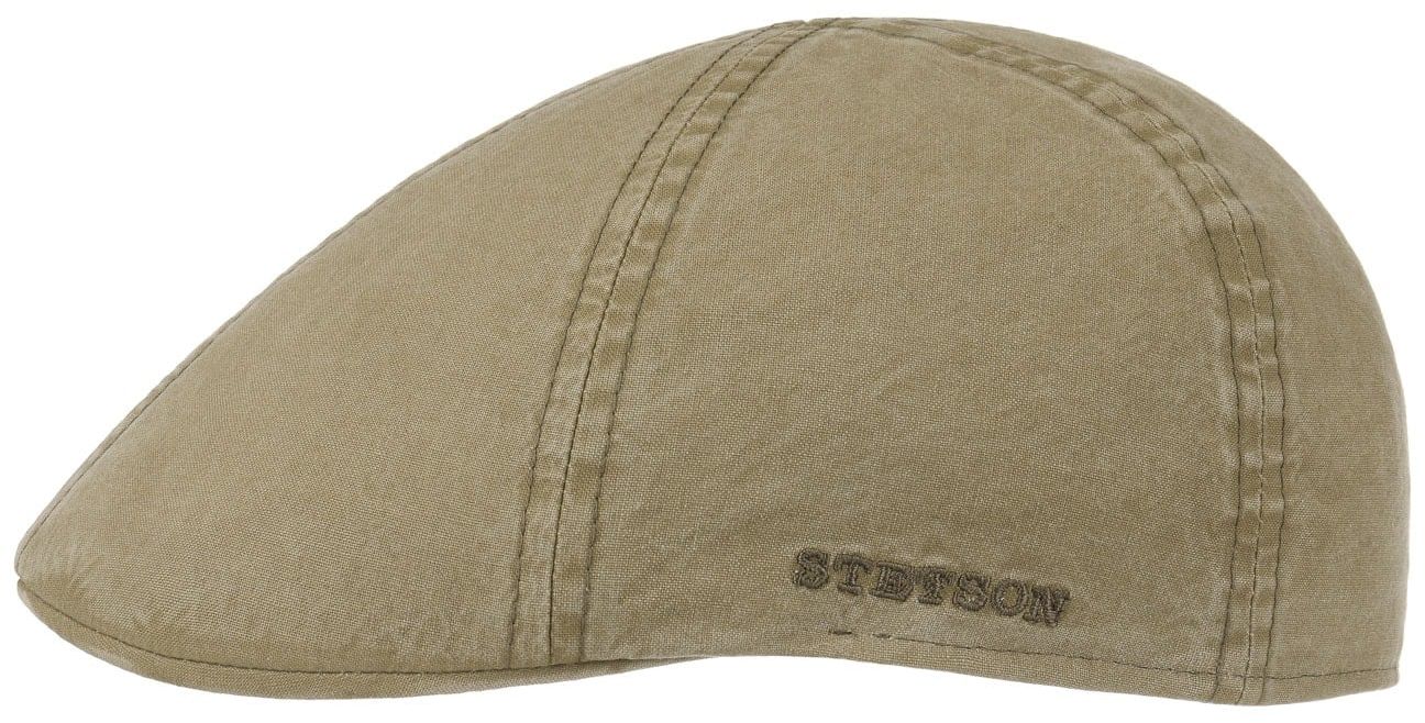 Płaski Kaszkiet Texas Organic Cotton by Stetson, ciemnobeżowy, S (54-55 cm)