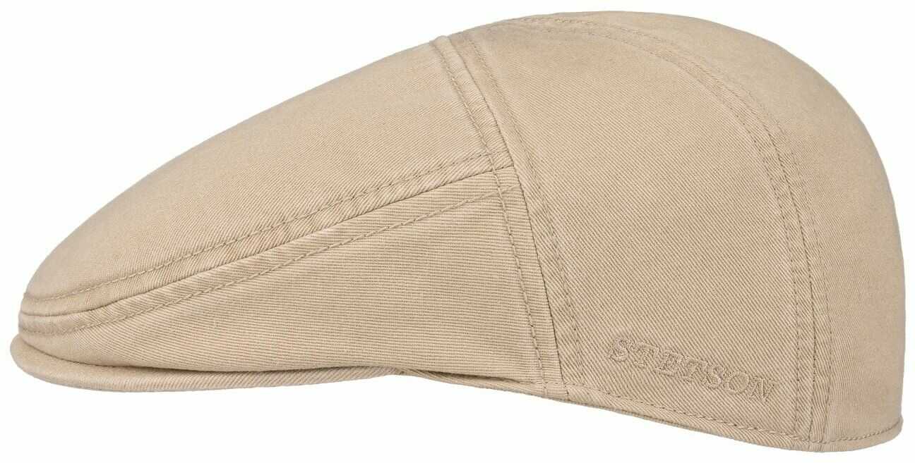 Płaski Kaszkiet Paradise Cotton by Stetson, beżowy, L (58-59 cm)