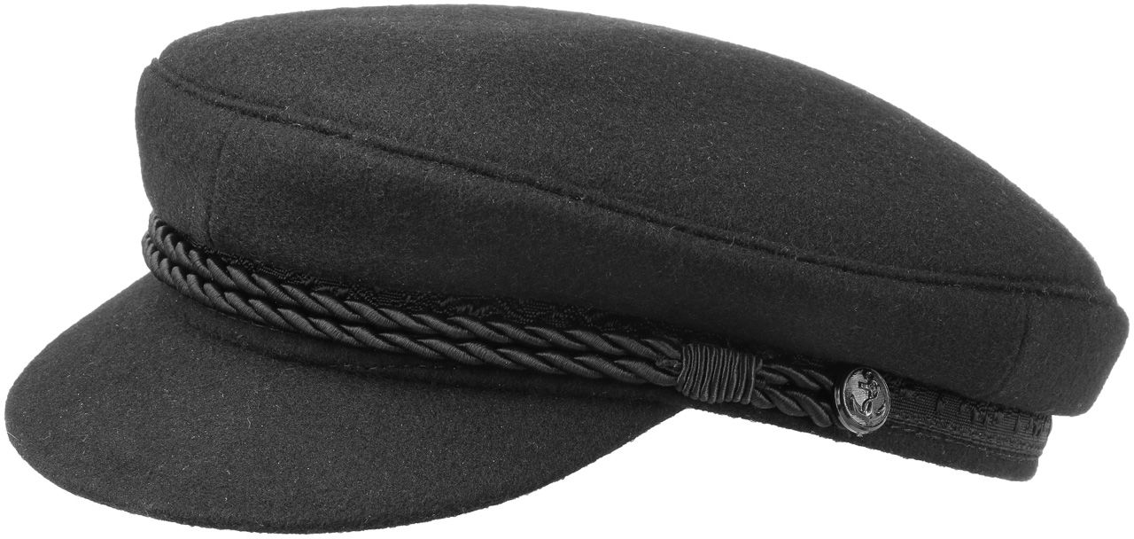 Czapka Żeglarska Black by Hammaburg, czarny, 61 cm