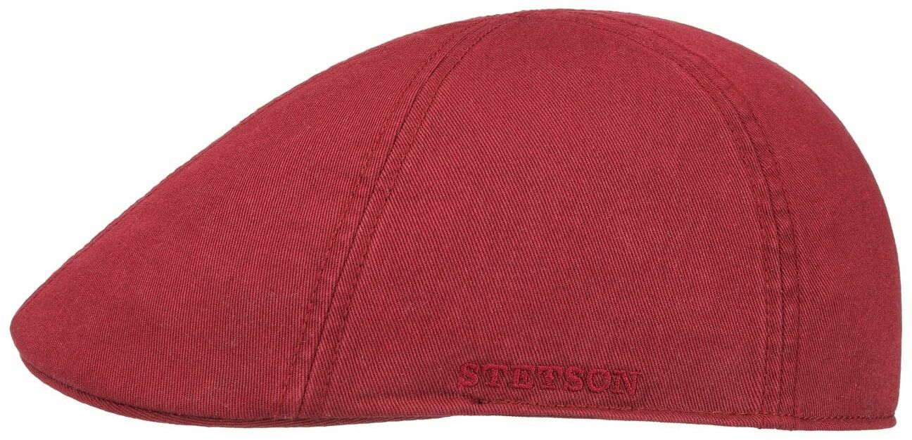 Płaski Kaszkiet z Ochroną UV Texas by Stetson, bordowy, XL (60-61 cm)