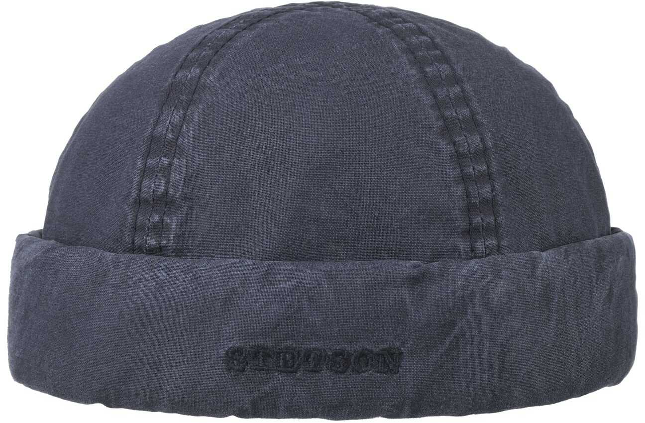 Czapka Dokerka Delave Organic Cotton by Stetson, ciemnoniebieski, S (54-55 cm)