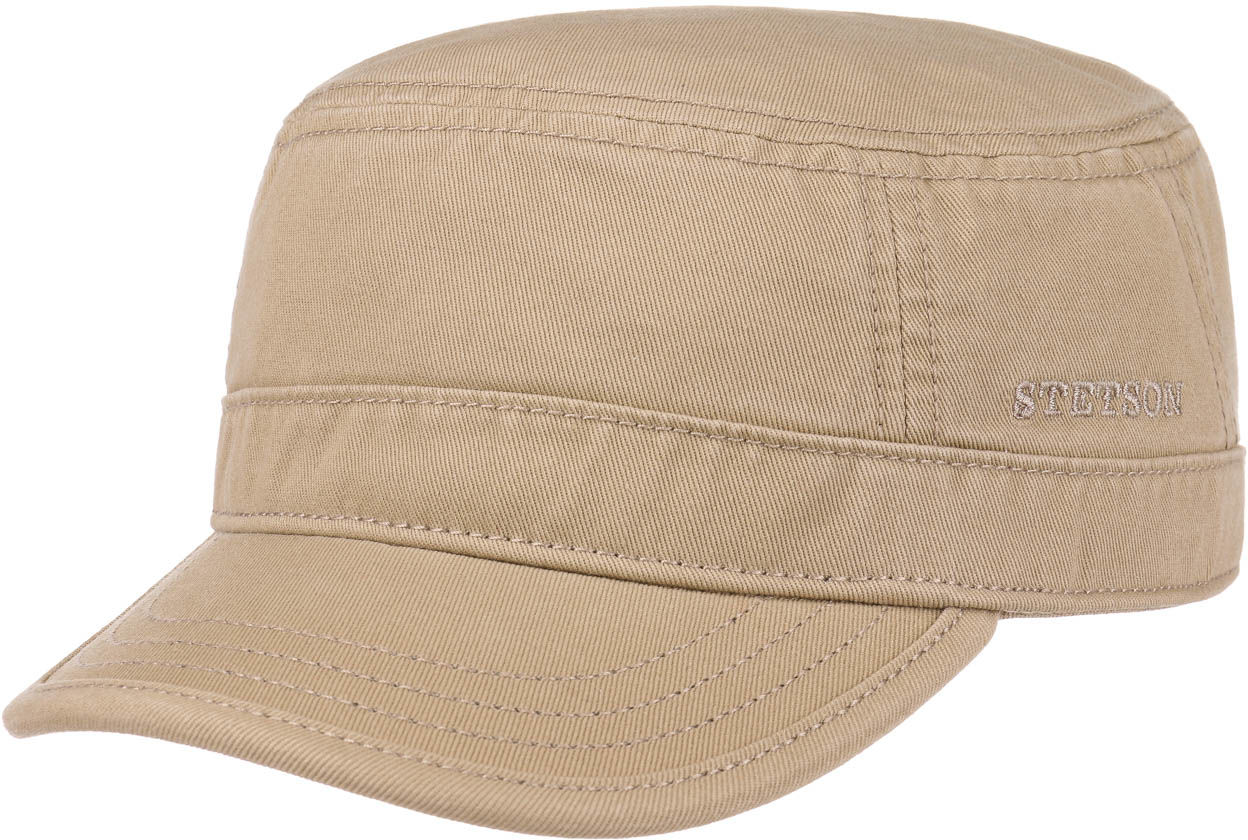 Czapka Gosper Army Urban by Stetson, ciemnobeżowy, XXL (62-63 cm)