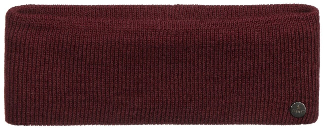 Opaska na Czoło Mono by Lierys, bordowy, One Size