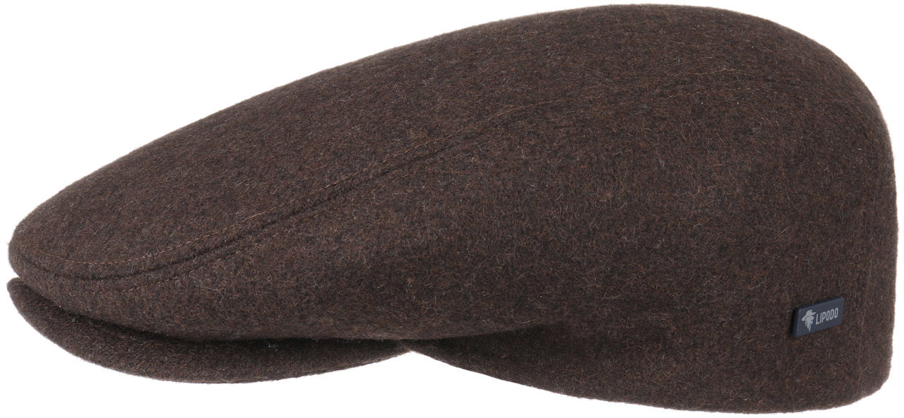 Płaski Kaszkiet Sport by Lipodo, brązowy, 57 cm