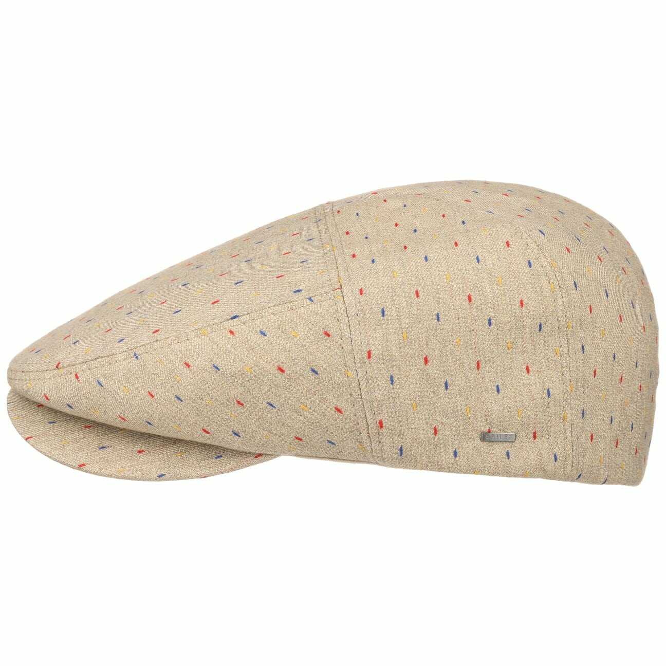 Kaszkiet Novi Dots by Bailey 1922, beżowy, S (54-55 cm)