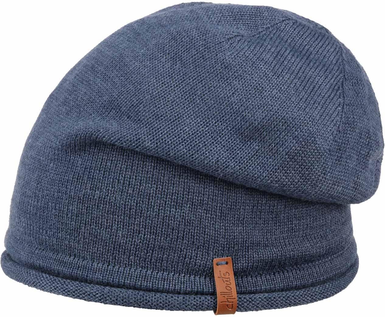 Czapka Beanie Leicester Oversize by Chillouts, niebieski, One Size