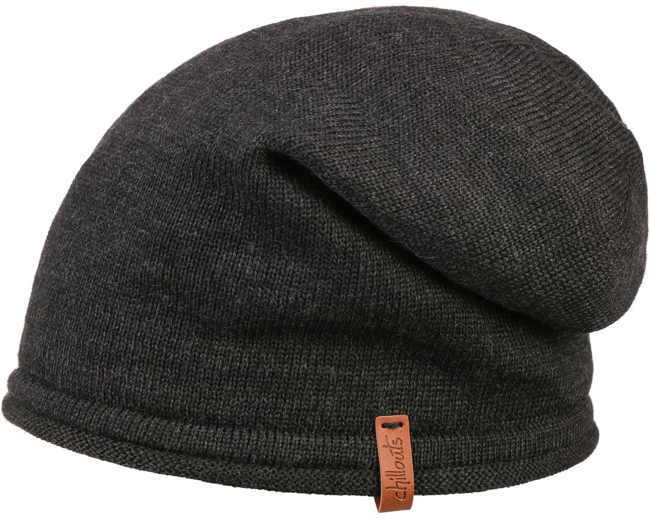 Czapka Beanie Leicester Oversize by Chillouts, czarny, One Size
