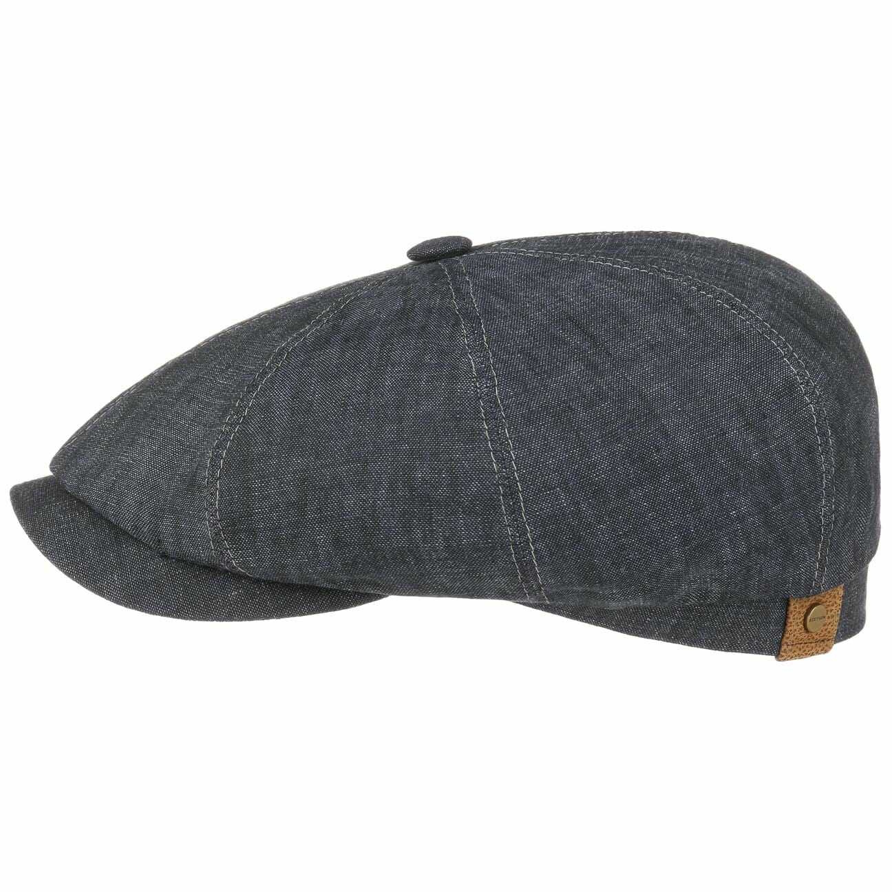 Kaszkiet Hatteras Len by Stetson, denim, 58 cm