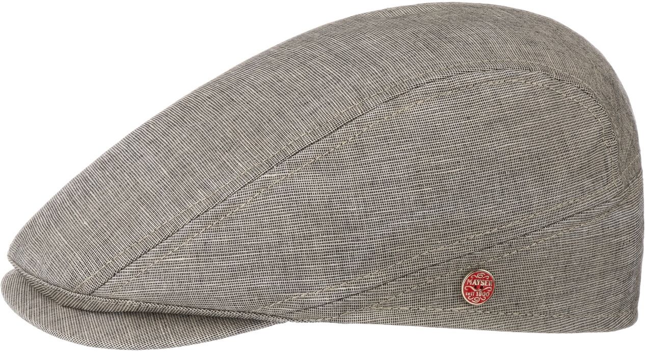 Płaski Kaszkiet Delian Ochroną UV by Mayser, beżowy, 56 cm