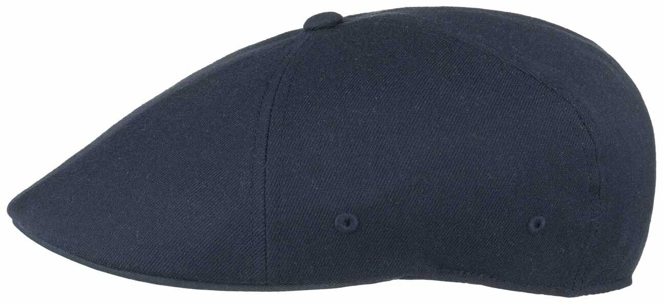 Płaski Kaszkiet Flexfit 504 by Kangol, niebieski, S/M (54-57 cm)