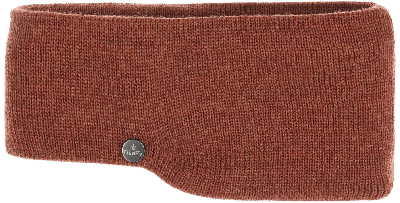 Opaska na Czoło Fine Merino by Lierys, rdzawy, One Size