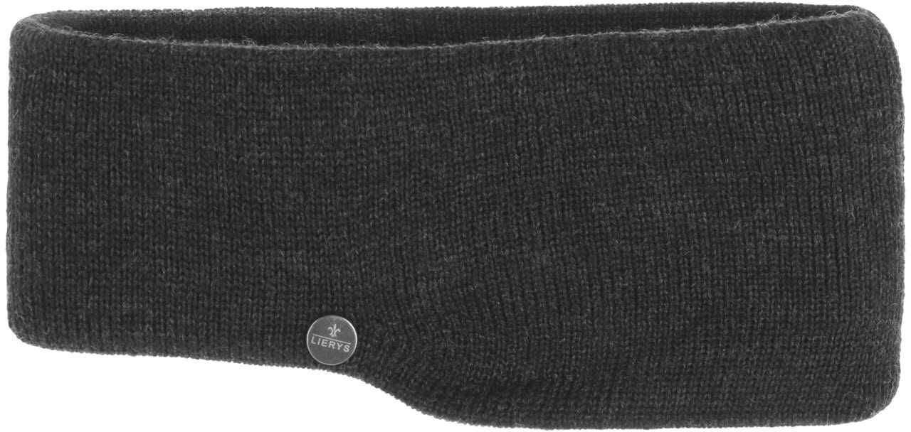 Opaska na Czoło Fine Merino by Lierys, antracytowy, One Size