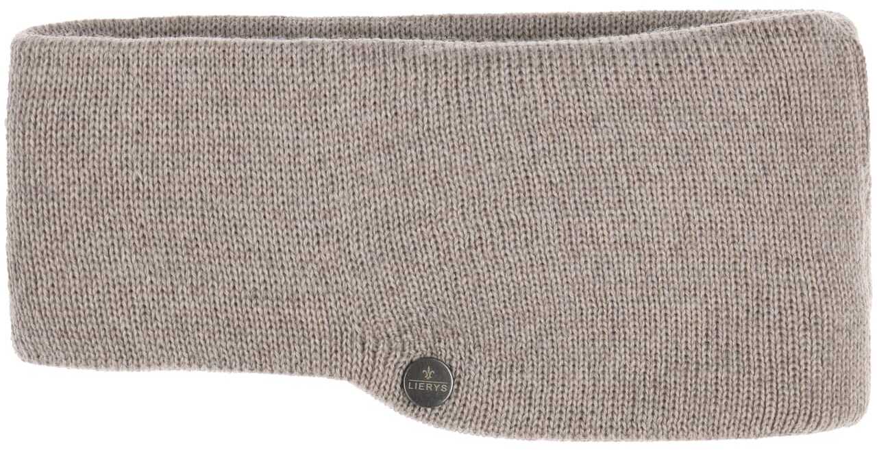 Opaska na Czoło Fine Merino by Lierys, beżowy, One Size