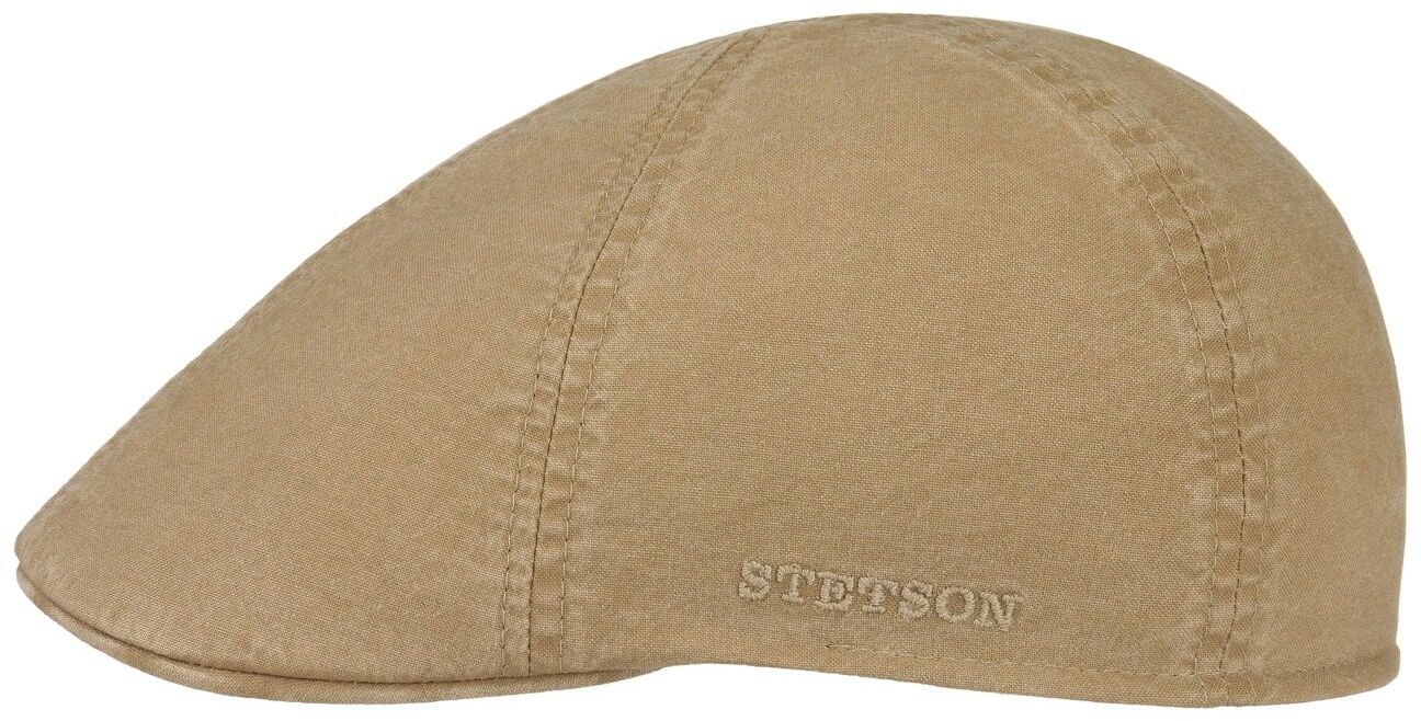 Płaski Kaszkiet Texas Organic Cotton by Stetson, beżowy, XL (60-61 cm)