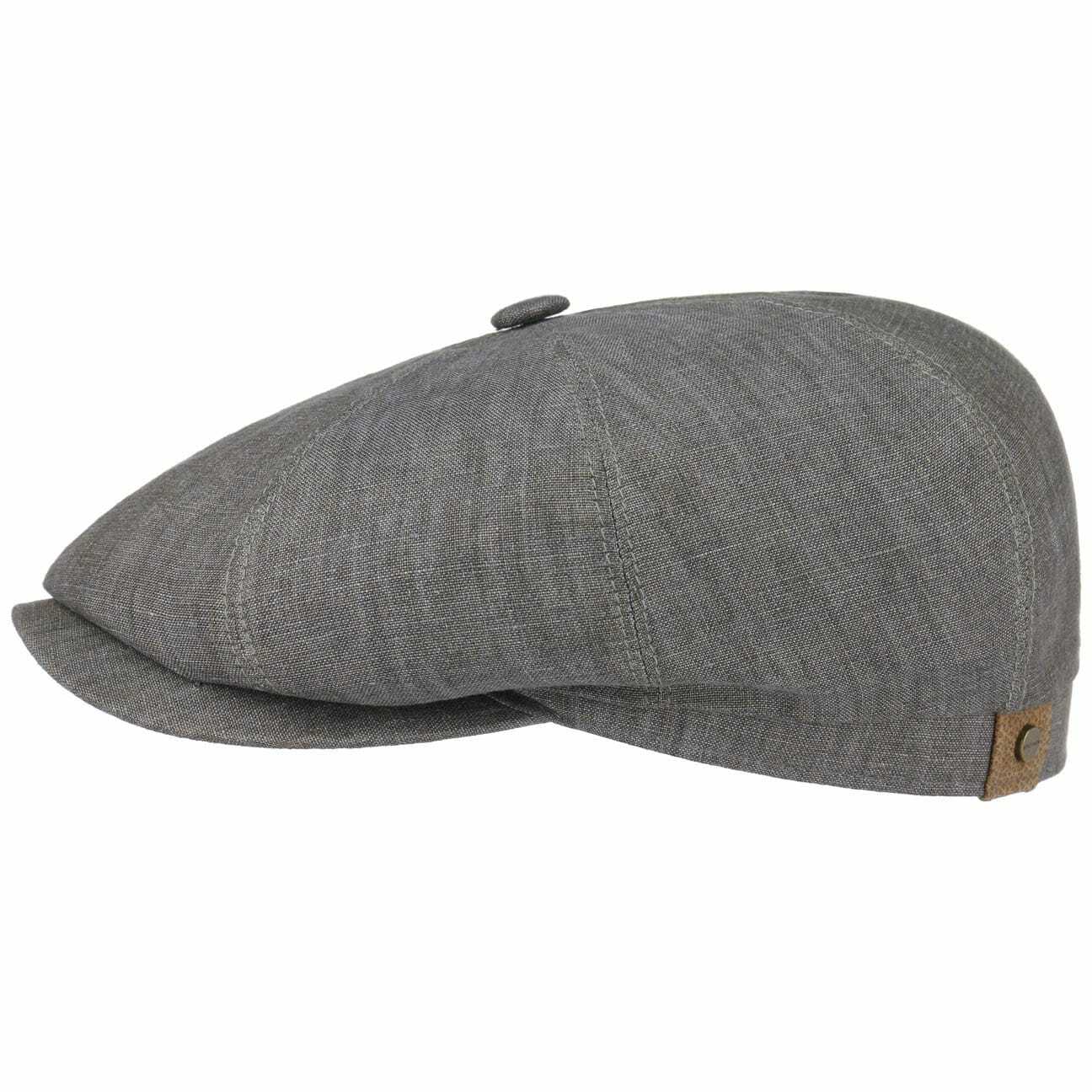 Kaszkiet Hatteras Len by Stetson, szary, 56 cm