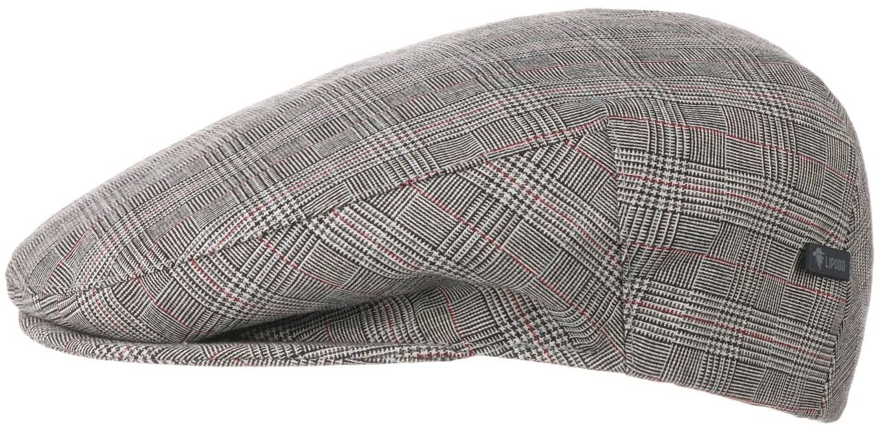 Płaski Kaszkiet Devron by Lipodo, szary, 62 cm