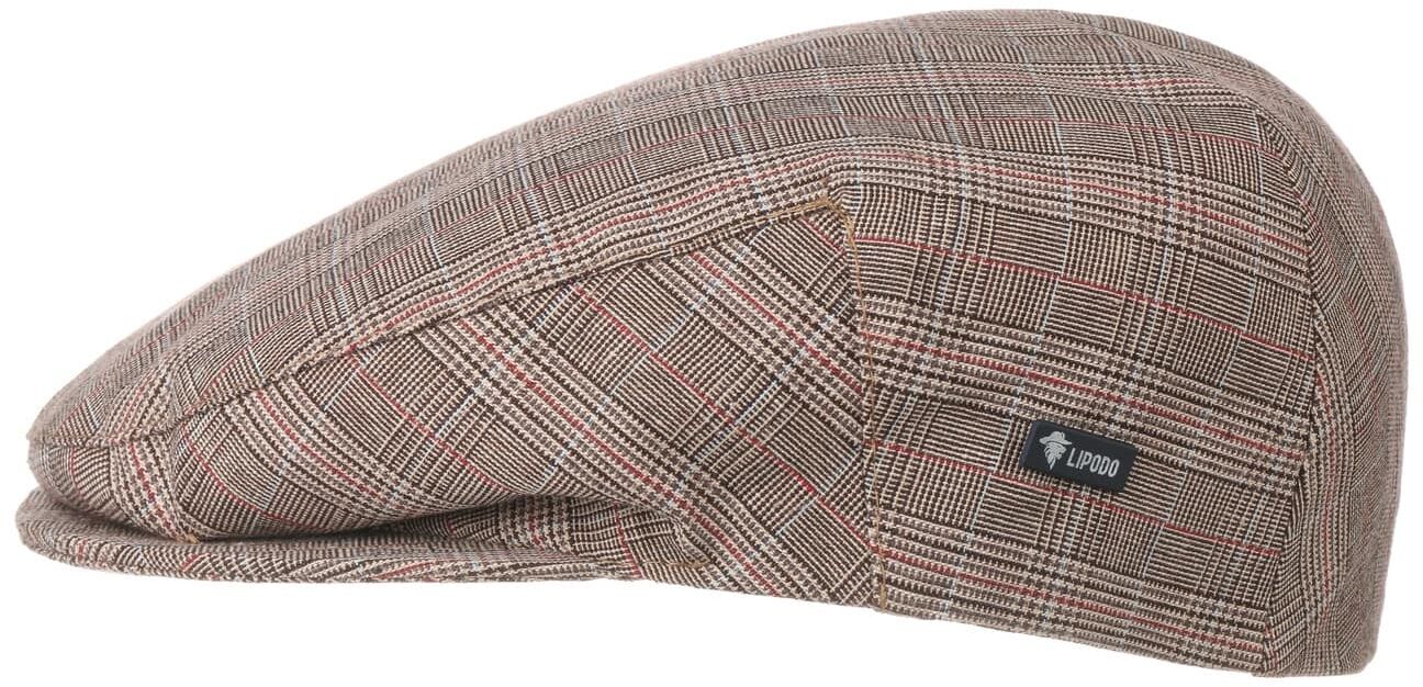 Płaski Kaszkiet Devron by Lipodo, beżowy, 55 cm